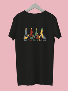 Beatles - Unisex T-Shirt Black