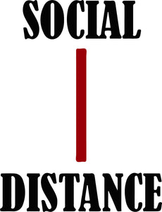 Social Distance - UNISEX T-Shirt