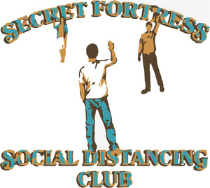 Get a "Social Distancing Club" Tee & help Fight Corona Virus - Campaign by Debrina